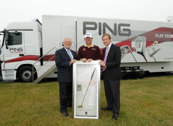 Westwood receives Ping recognition