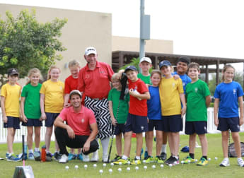 Muscat schoolkids enjoy the action at Almouj
