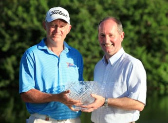 Chapman receives the John Jacobs Trophy