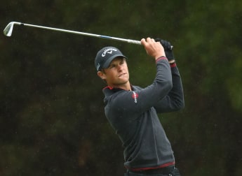 Detry makes fast start on day three