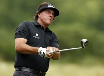 Jet-set Mickelson flying high