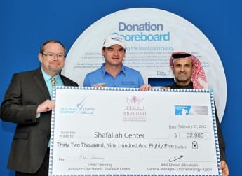 Dolphin Energy Qatar and The Tour Players Foundation raise QAR 120,000
