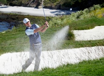 Martin enjoys Pebble Beach life