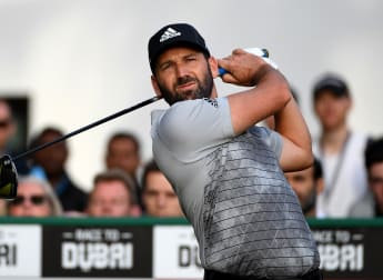 Garcia in Dubai driving seat