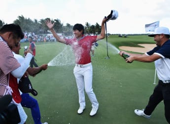 Wang wins Golfer of the Month for May