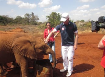 Players embracing Kenya with Open arms