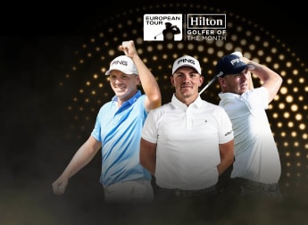 Wallace voted Hilton Golfer of the Month for September