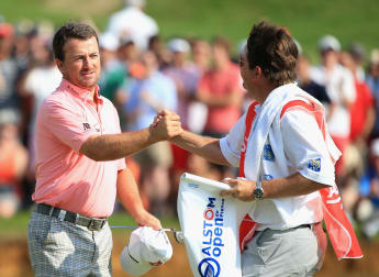 With this win - Graeme McDowell