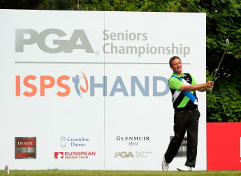 Wesselingh in the wind on top at Mottram Hall