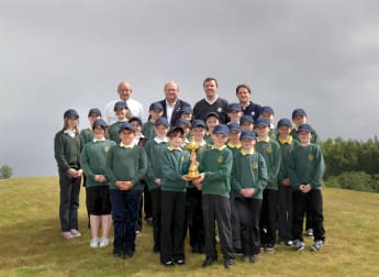 Ryder Cup trophy makes its way to the Scottish Hydro Challenge