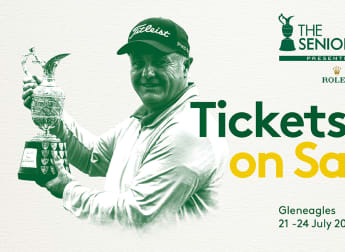 Launch price tickets for The Senior Open Presented by Rolex on sale now