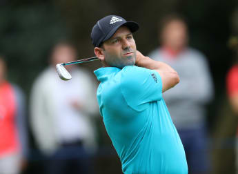 Garcia shares early lead in Spain