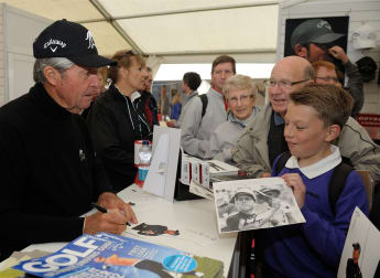 Player hails Golf Live experience