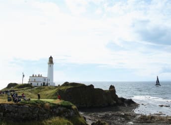 First tee: Senior Open Championship gets underway at Turnberry