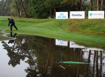 KLM Open - Round Four underway an hour late
