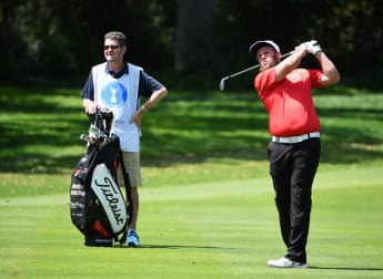 Johnston enjoying the ride 