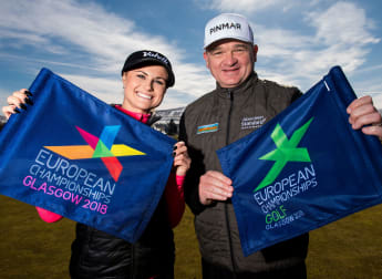 Golf stars unveiled as Glasgow 2018 ambassadors