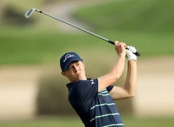 Fitzpatrick leads after late birdie blitz