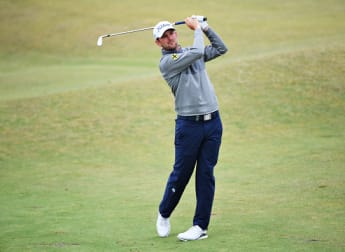 Wiesberger surges into share of Scotland lead
