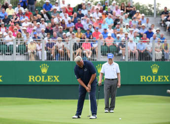 Clarke contends in quest for historic double