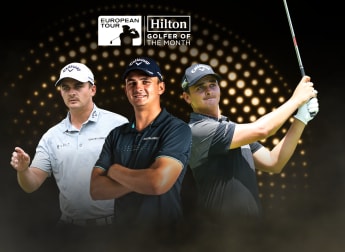 Bezuidenhout voted Hilton Golfer of the Month for June