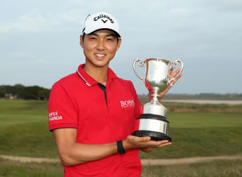 Home hero Lee wins first title Down Under