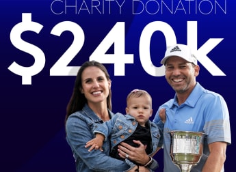 Golfers giving their support