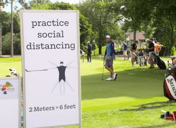 Ensuring the safe return to golf