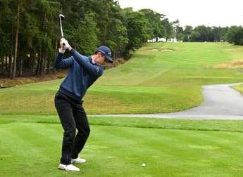 Paratore pleased to be back after claiming halfway lead