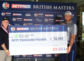 Jack Senior’s ace nets £50,000 for the Sir Graham Wylie Foundation