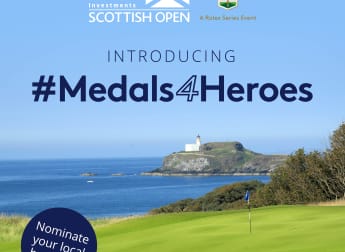 European Tour launch #Medals4Heroes Golf for Good initiative