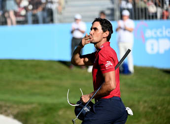 Home hero Cabrera Bello hits the front in Madrid