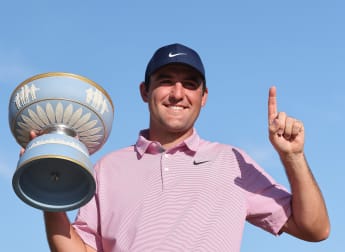 Scheffler on top of the world after WGC Victory