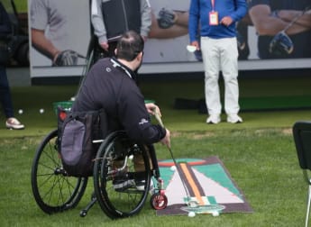 'Golf is golf, golf isn't disabled' - Clinic hosts local disabled people at G4D @ Horizon Irish Open
