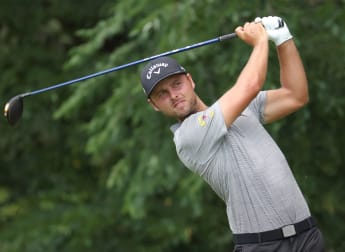 Adam Svensson storms into Barbasol Championship lead