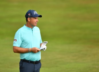 Harrington grateful for putting performance after 'tentative' Senior Open debut