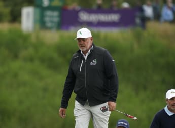 Darren Clarke leads the way into the weekend at Gleneagles