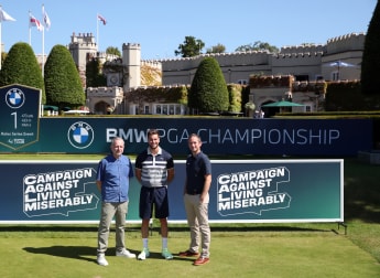 Campaign Against Living Miserably (CALM) appointed as Official Charity of the BMW PGA Championship