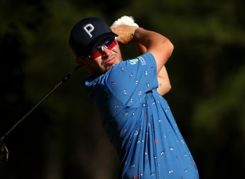 Ewen Ferguson retains a narrow lead after a tougher day at Massereene GC