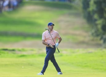 Rory McIlroy thrilled with his putting after climbing the BMW PGA Championship leaderboard