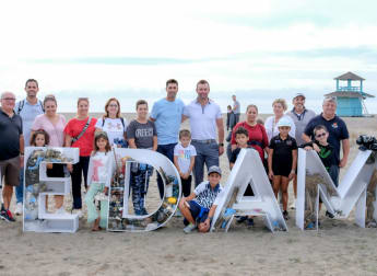 Players join volunteers at second annual Torreguadiaro Beach Clean