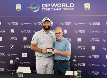 Matt Fitzpatrick and Jon Rahm presented with DP World Tour Honorary Life Membership