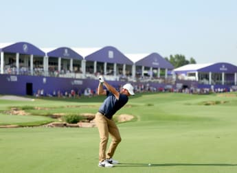 Rory McIlroy delighted to finish second round with a flourish in Dubai