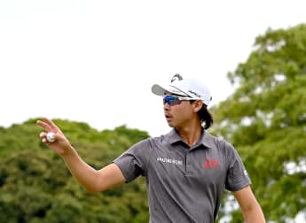 Min Woo Lee begins 2023 season with 65 to share lead in Brisbane