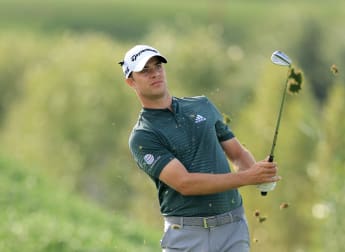 Guido Migliozzi happy with tee-to-green display