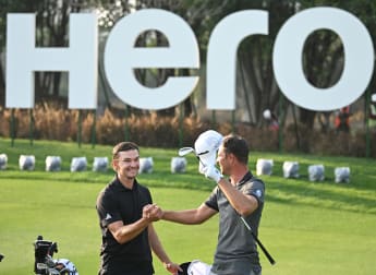Nicolai Højgaard makes winning start in India at Hero Shootout