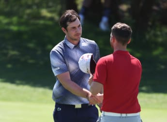 Julien Brun leads by one after weather-affected second day in South Africa