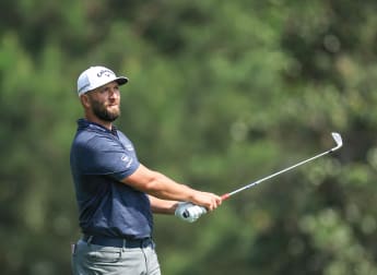 Jon Rahm shares first-round lead at Augusta after fantastic fightback
