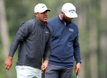 Jon Rahm two shots behind leader Brooks Koepka ahead of Masters final round