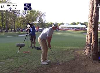 Lucas Herbert | Round 4 | Hole 18 (play-off)